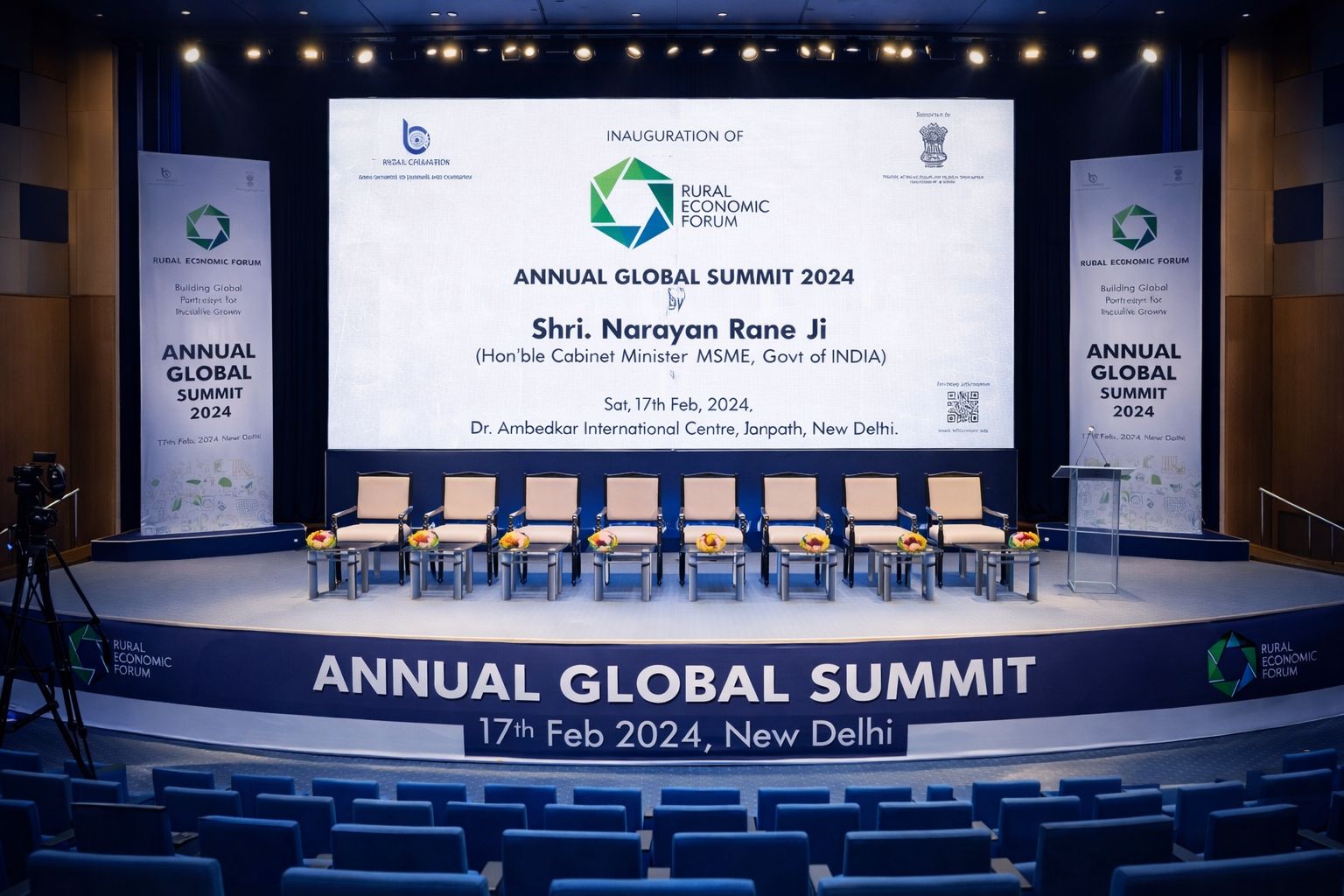 Letter of Support from Ministry of MSME - Rural Economic Forum